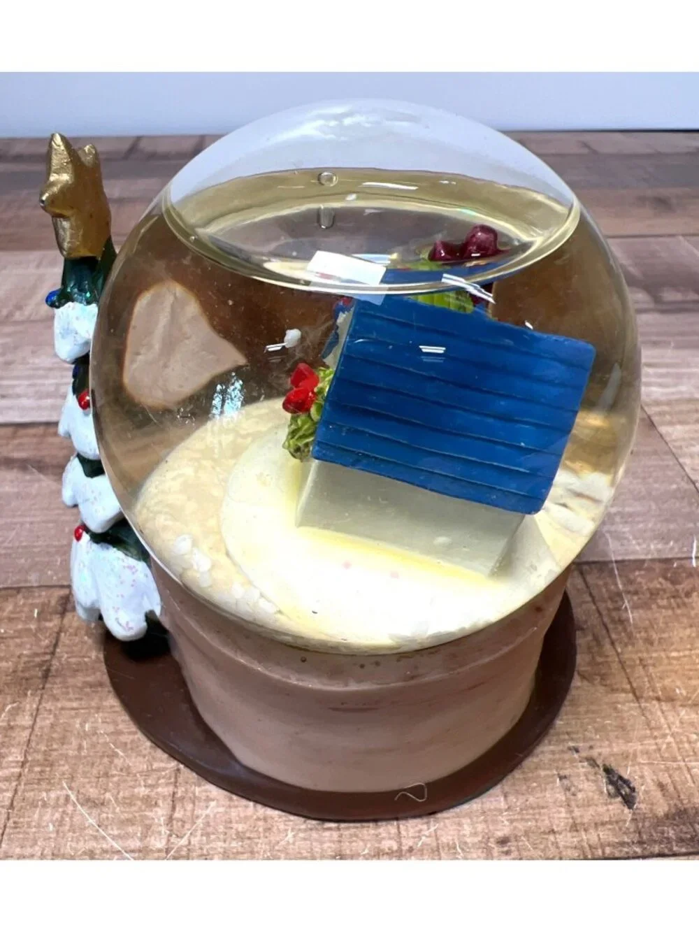 Vintage Christmas Snow Globe Collectible Decoration